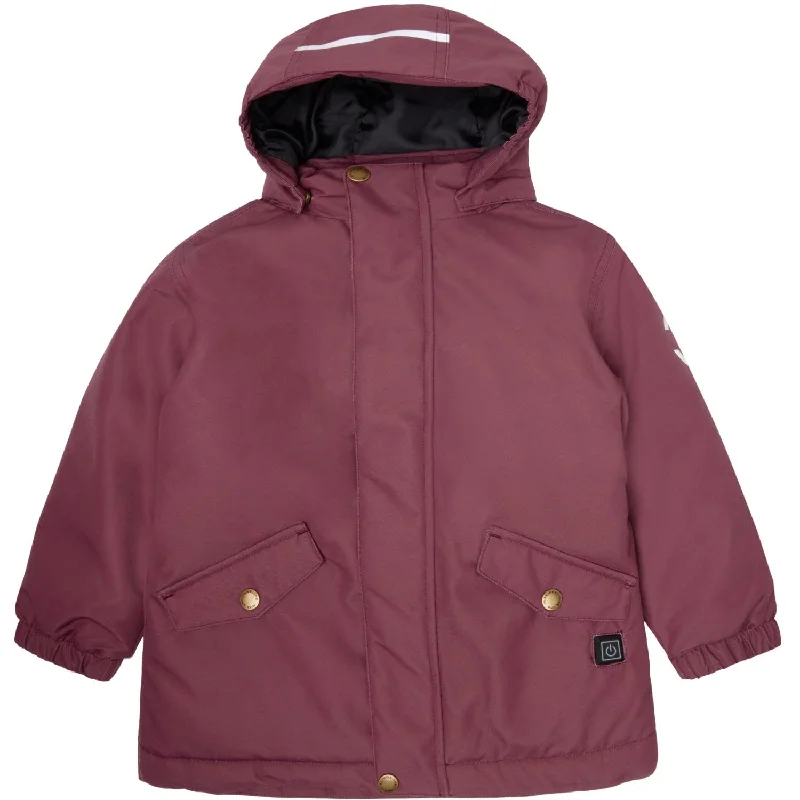 Street Charm Mikk-Line Rose Brown Heating Jacket