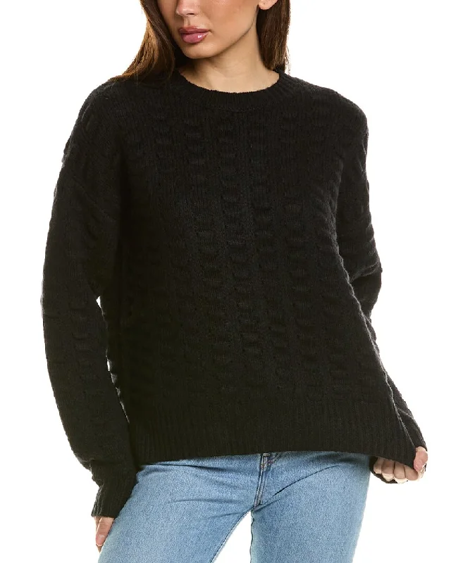 Age-reducing Style Splendid Candace Wool-Blend Sweater