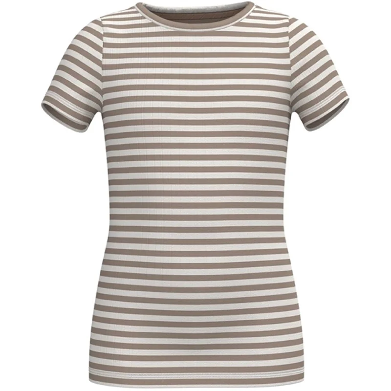 Elegant And Casual Name it Mocha Meringue Suraja T-Shirt Noos