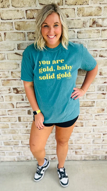 Boutique Recommendation Solid Gold Tee