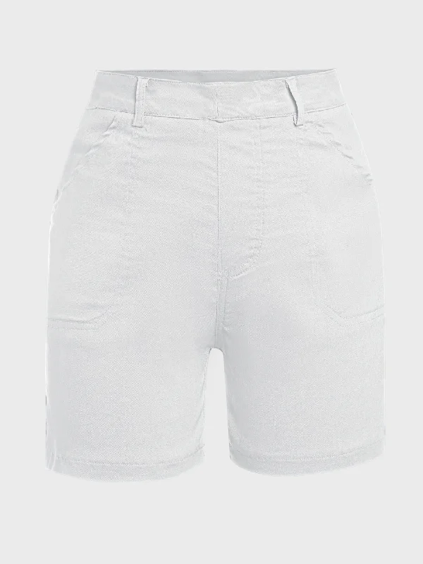 Classic Style 2023 New Women's Stretch Twill Shorts