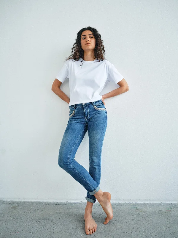 Luxury Temperament MMNaomi Mateos Jeans