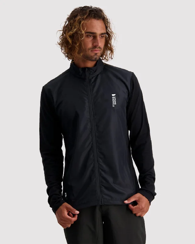 Personalized Outfit Redwood Merino Wind Jersey - Black