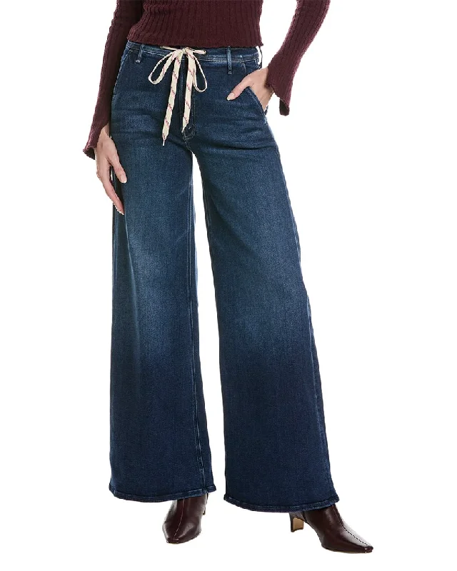 Eye-catching Personality MOTHER Drawn Undercover Prep Sneak High-Rise Mind Games Wide Leg Jean