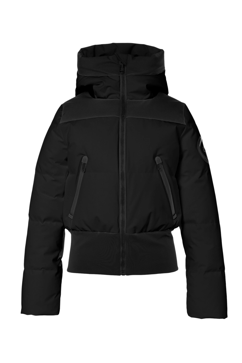 Elegant And Charming Village Down Ski Jacket