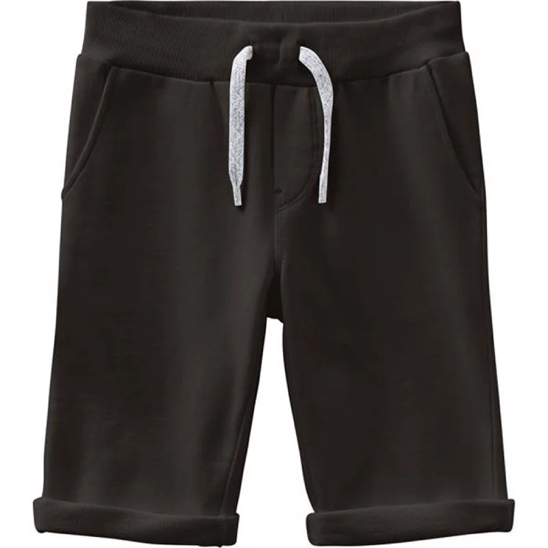 Luxury And Elegant Name it Black Vermo Lange Sweat Shorts Noos