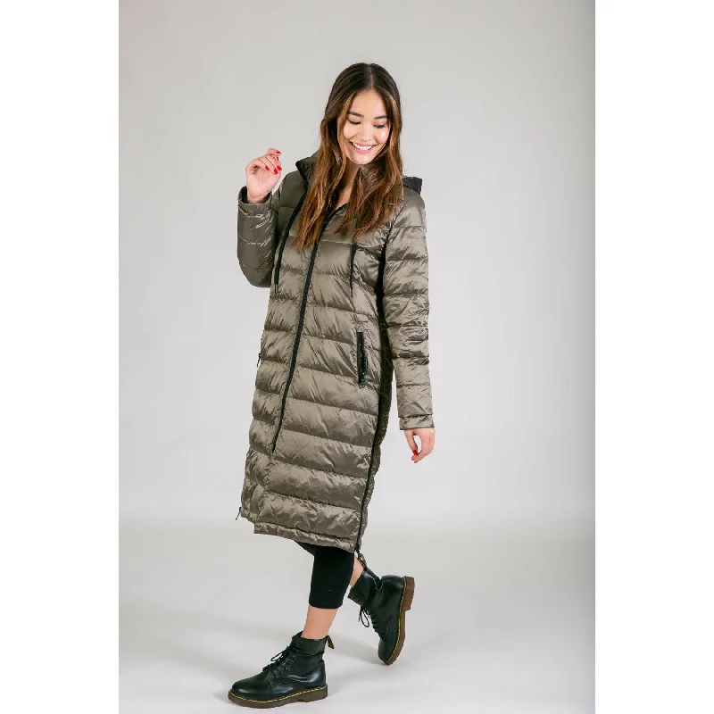 Modern City Quilted Hooded Jacket