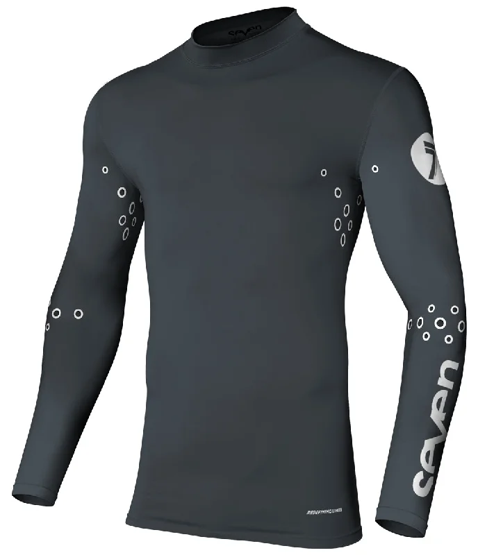 Creative Prints Zero Laser Cut Compression Jersey - Charcoal