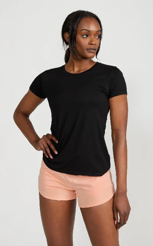 Exquisite Fabrics The Perfect Tee in Black