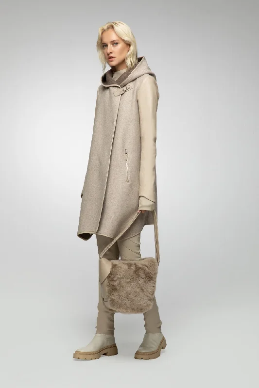 Dessert Matching Lea - Latte Wool Coat