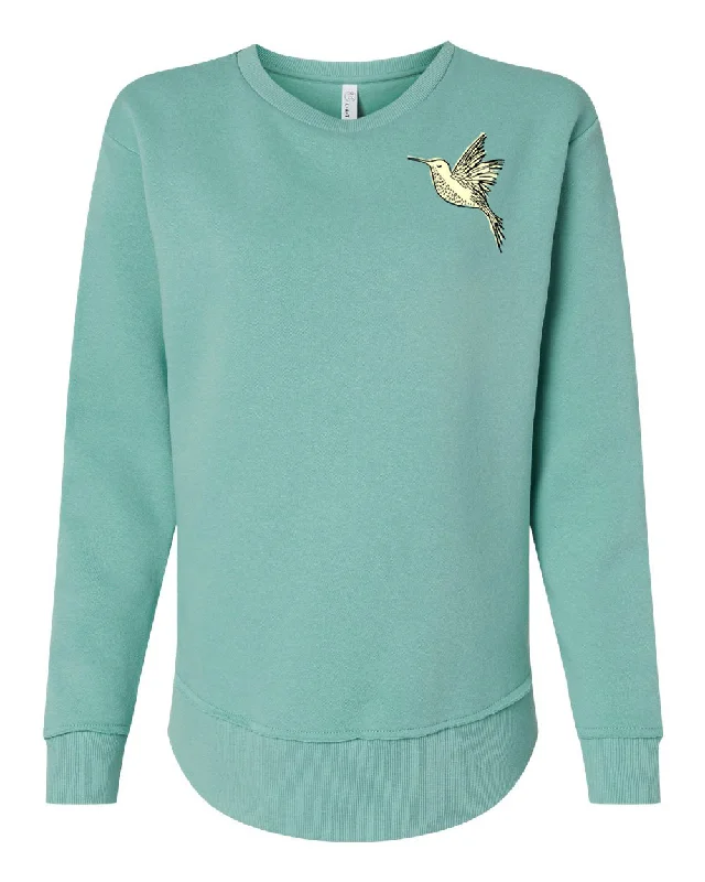 European And American Style Hummingbird : Women's Weekend Sweatshirt