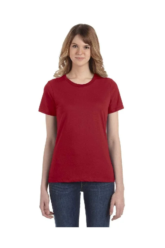 Luxury Temperament Anvil 880: Ladies' Lightweight T-Shirt, Basic Colors