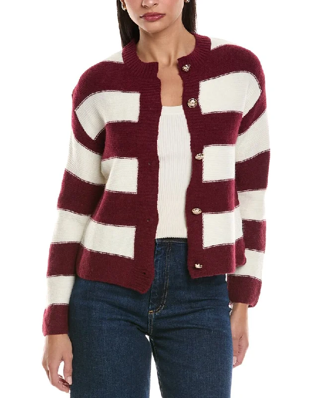 Soft And Comfortable ANNA KAY Sailor Cashmere-Blend Cardigan