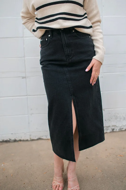 Spring Fashion The Nira Denim Skirt