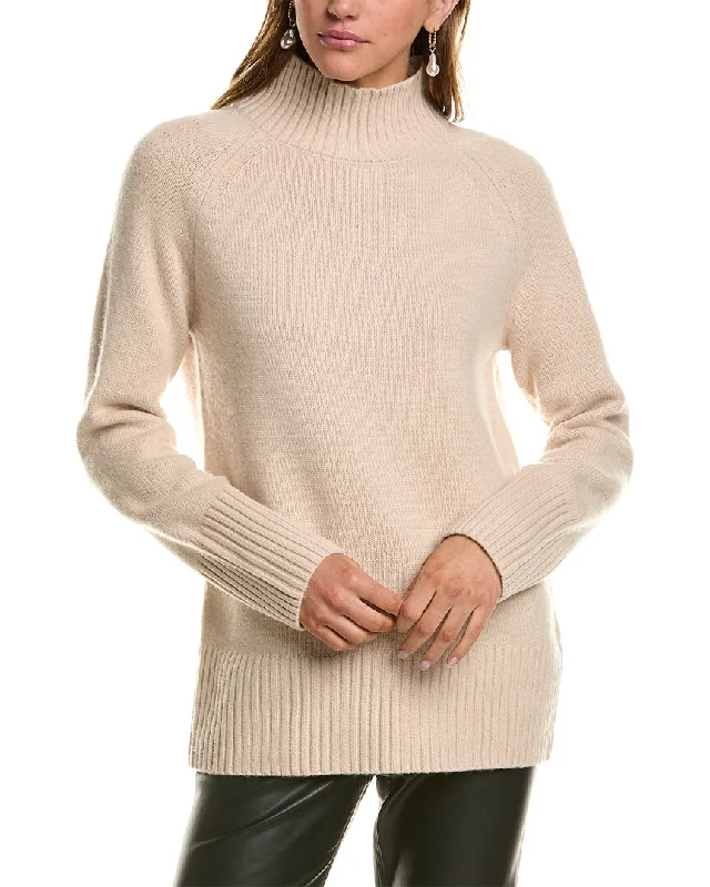 Sports Design Reiss Gloria Wool & Cashmere-Blend Funnel Neck Sweater