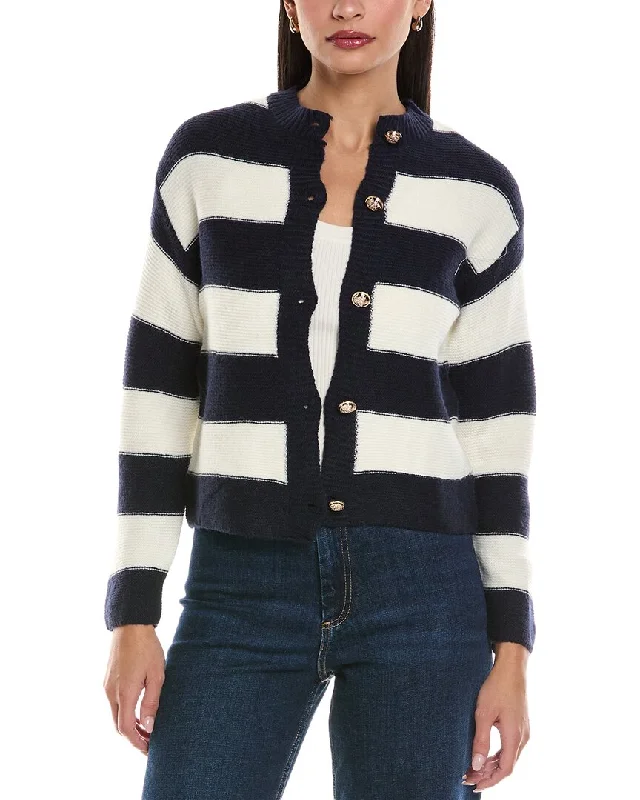 Elegant And Charming ANNA KAY Sailor Cashmere-Blend Cardigan