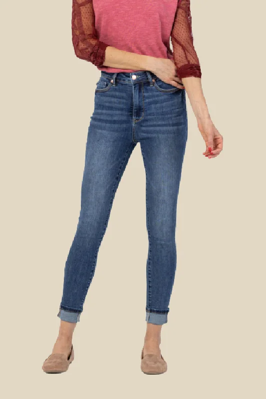 Feminine Charm Tummy Control Skinny Jean