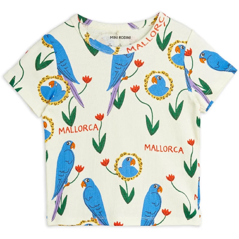 Elegant Wear Mini Rodini Multi Parrots AOP T-Shirt