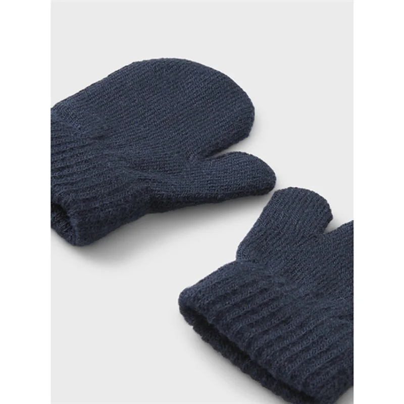 Simple And Comfortable Name it Dark Sapphire Magic Mittens