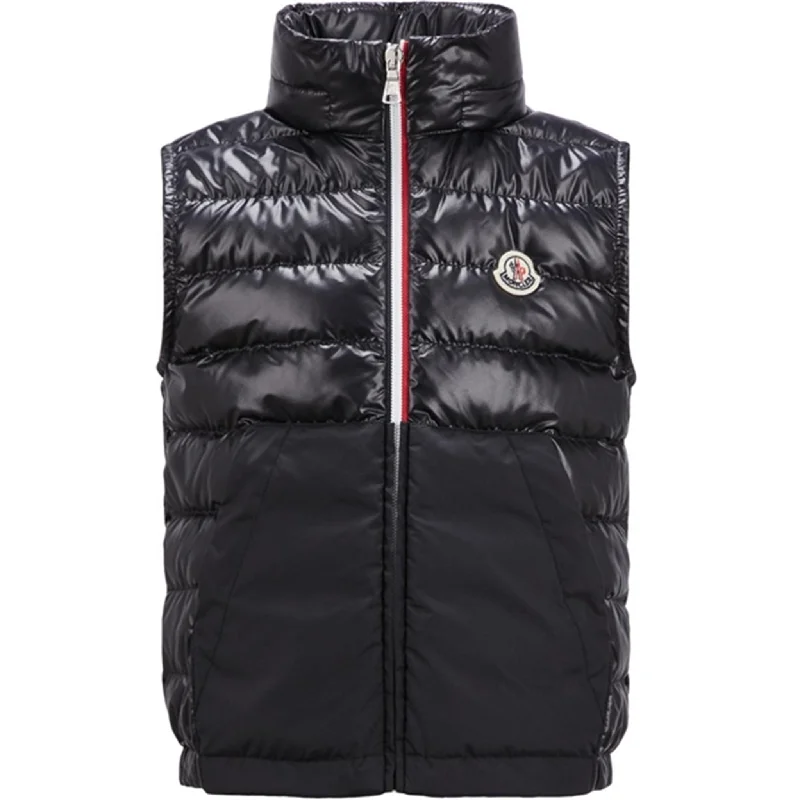 Stretch Design Moncler Apatou Vest Navy