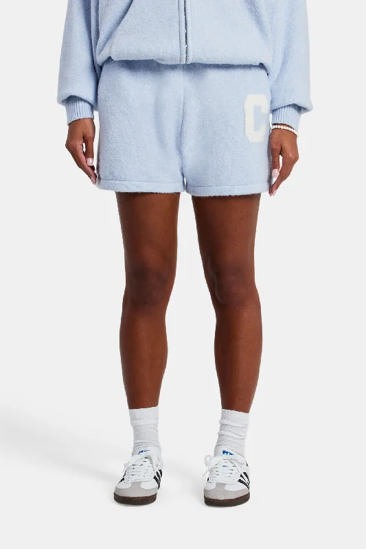 Street Cool Knitted Short - Light Blue