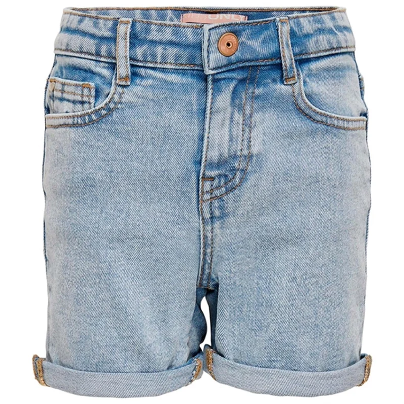 Classic Color Kids ONLY Light Blue Denim Phine Noos Shorts