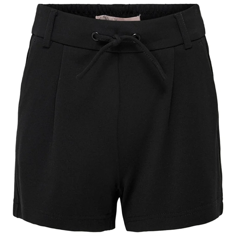 Practical Style Kids ONLY Black Poptrash Easy Shorts