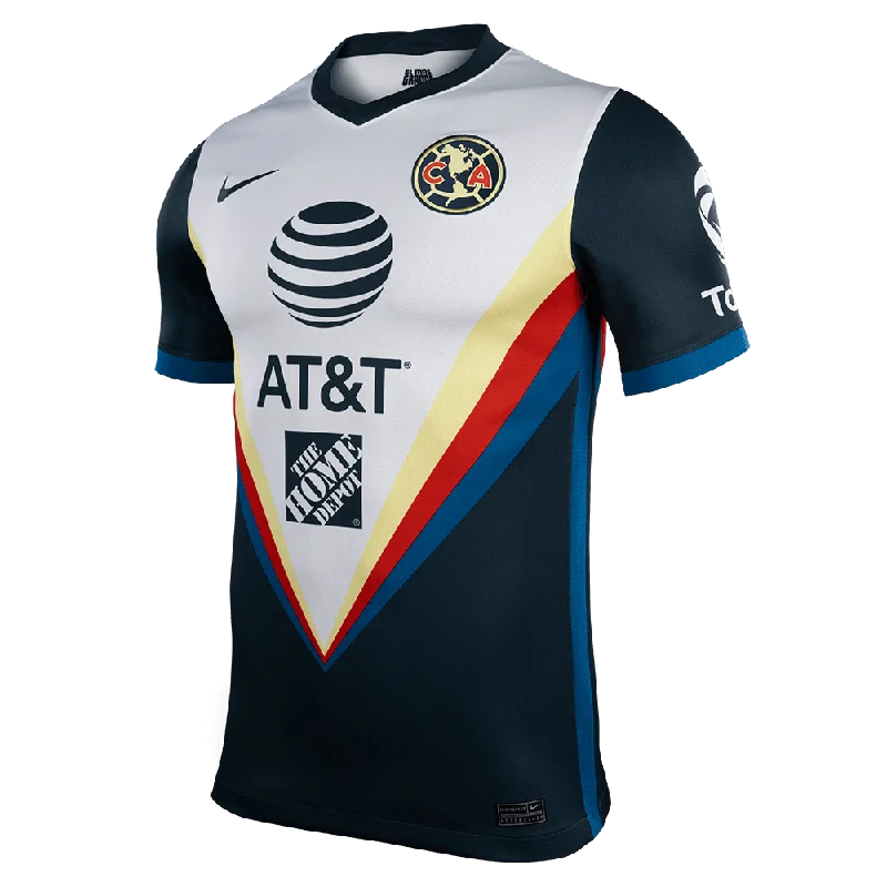 Creative Prints Nike Youth Club America Stadium Away Jersey 20/21 - Armory Navy/White/Armory Navy