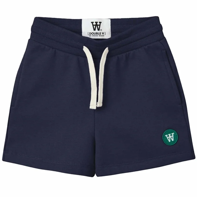 New Season Series Wood Wood Navy Vic Kids Shorts