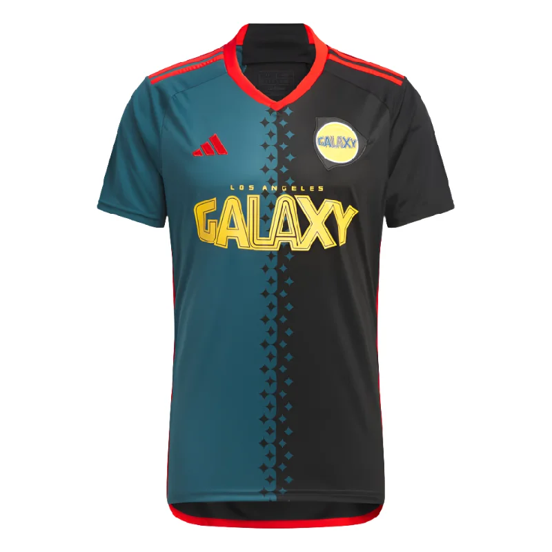 Slightly Flared Design Adidas LA Galaxy Archive Jersey 2024