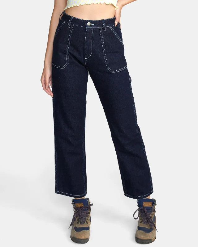 Classic Retro Dayshift Jeans - Dark Indigo