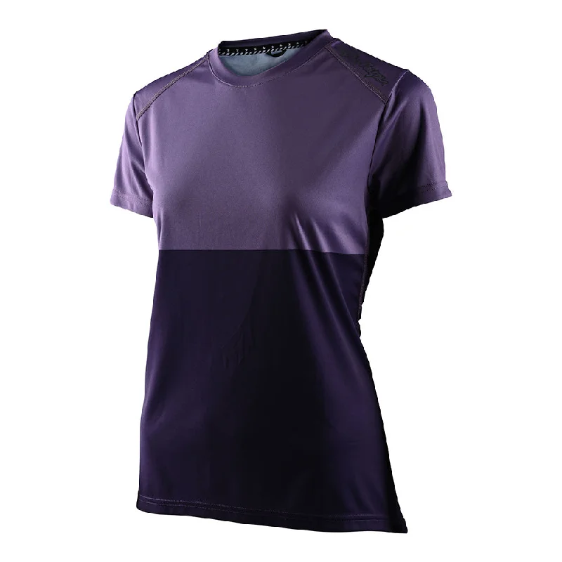 Elegant And Simple Womens Lilium SS Jersey Block Orchid / Purple