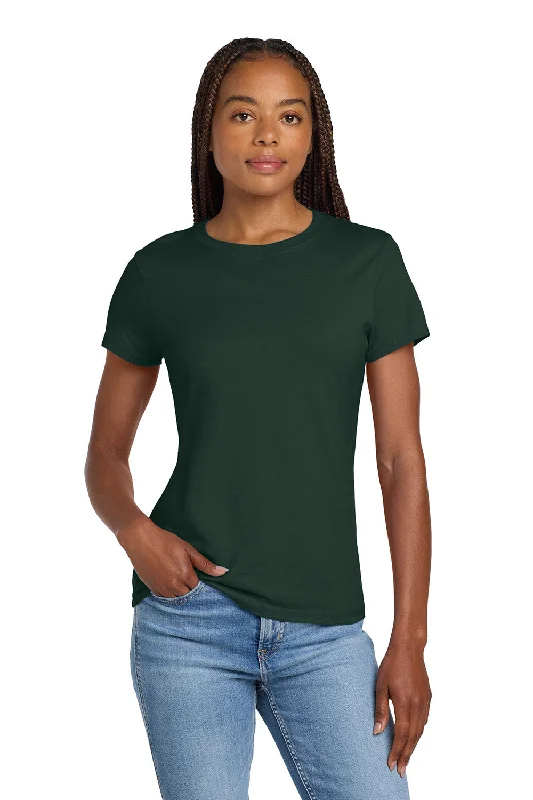 Fashion Must-have Hanes Womens Nano-T Short Sleeve Crewneck T-Shirt - Deep Forest Green