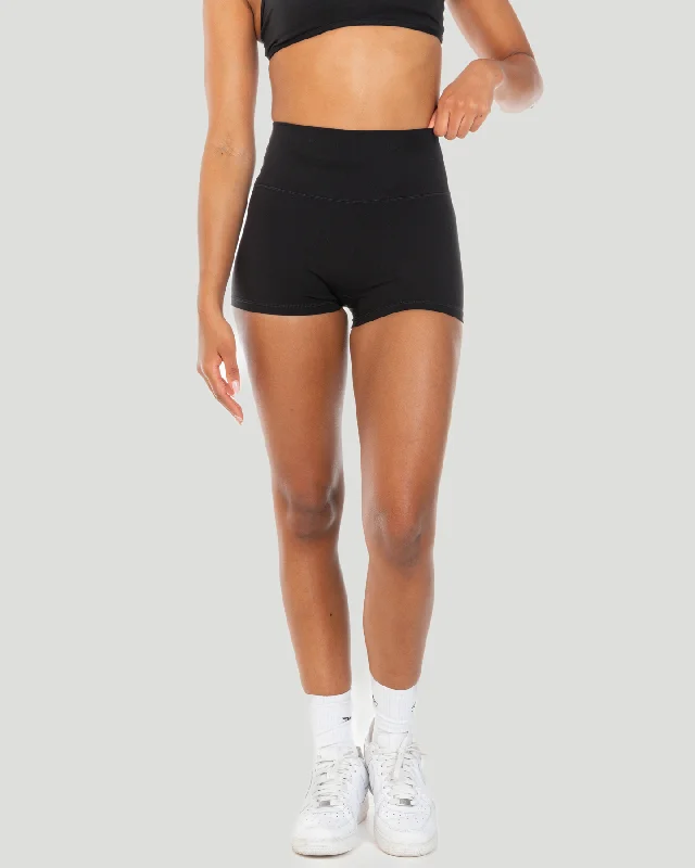 Lively And Youthful Aura SF Micro Shorts - Black