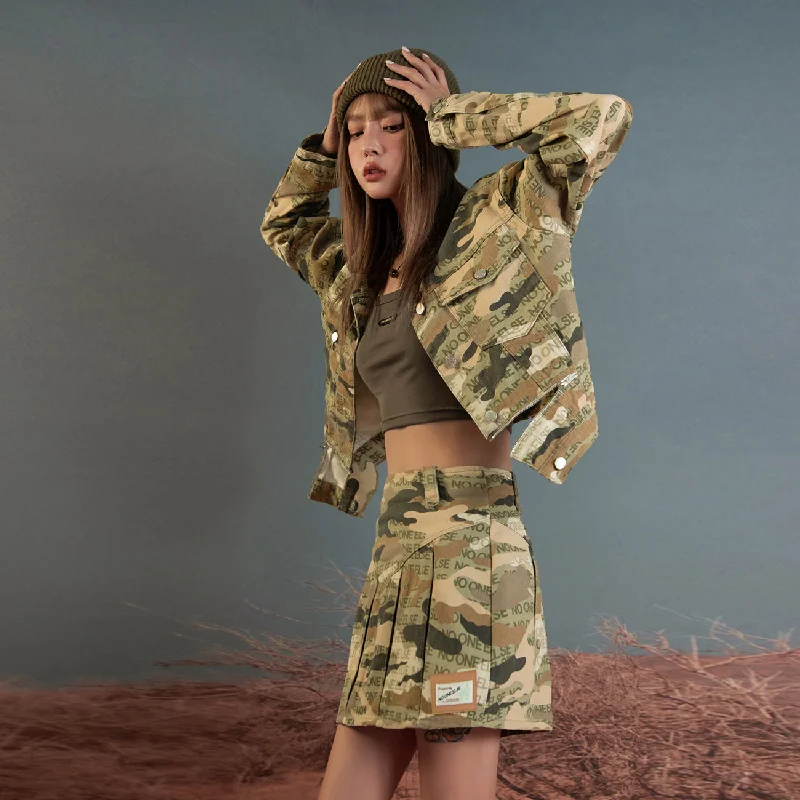 French Style Noe Camouflage Jacket