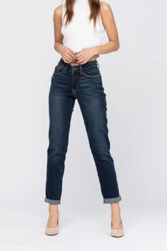 Elegant Design Krystal Tapered Slim Fit