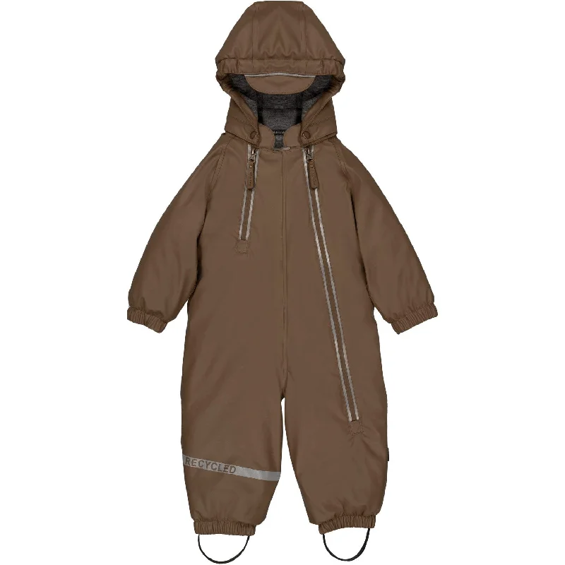 Celebrity Must-have Mikk-Line Chocolate Chip PU Snow Suit 2 Zip Recycled