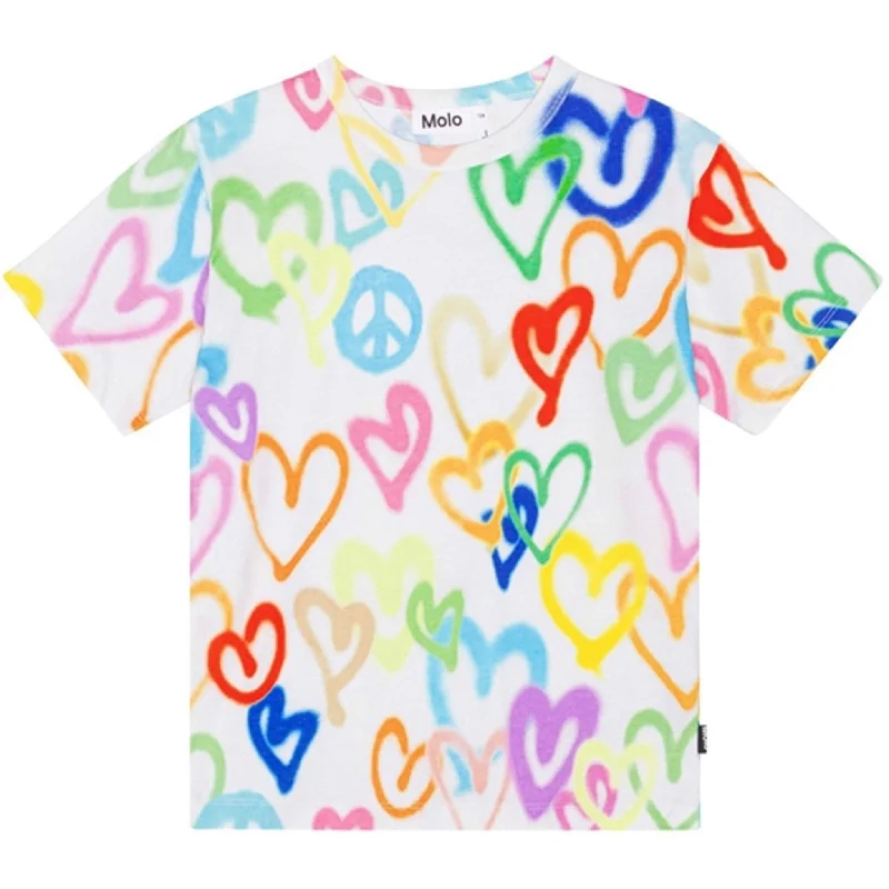 Embroidery Design Molo Variety Hearts Riley T-Shirt