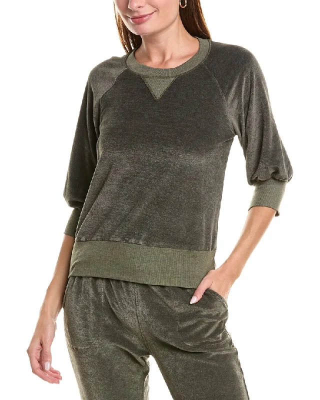 Elegant Design LA MADE Charming Velour Pullover