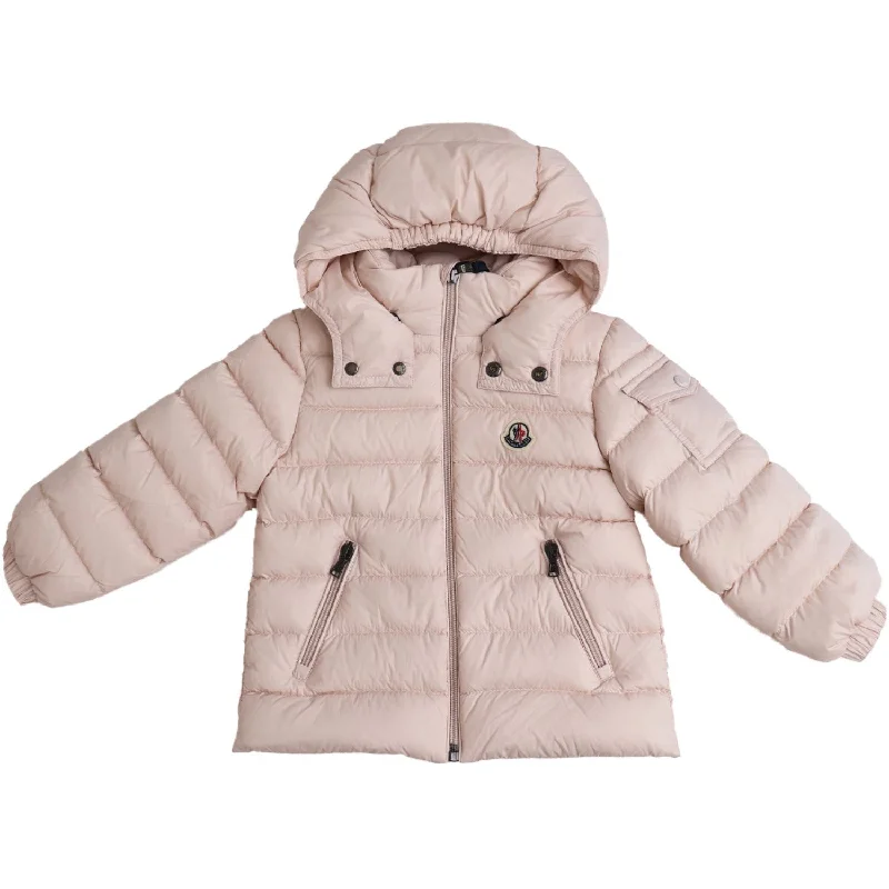 Embroidery Design Moncler Light Pink Jules Jacket