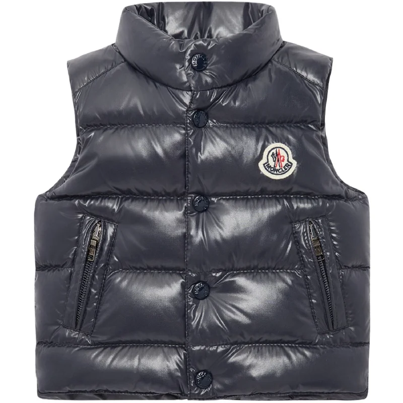 Luxury Temperament Moncler Navy Bernard Vest