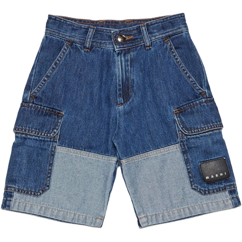 Retro Fashion Marni Denim Shorts