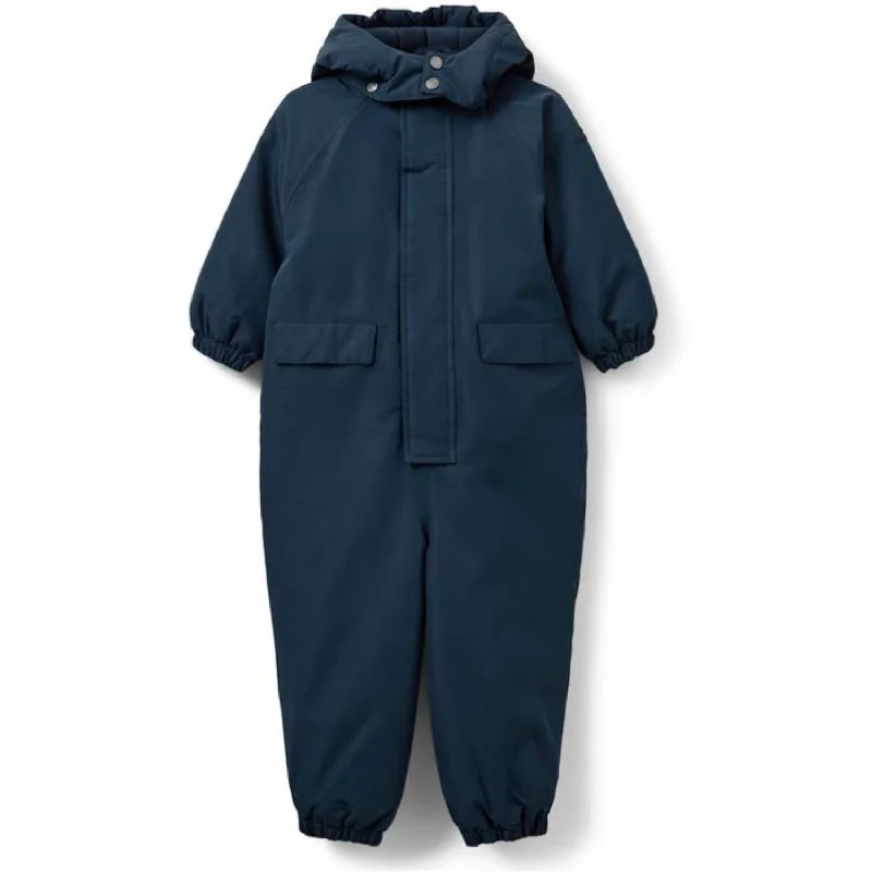 Simple And Comfortable Sofie Schnoor Dark Blue Snowsuit