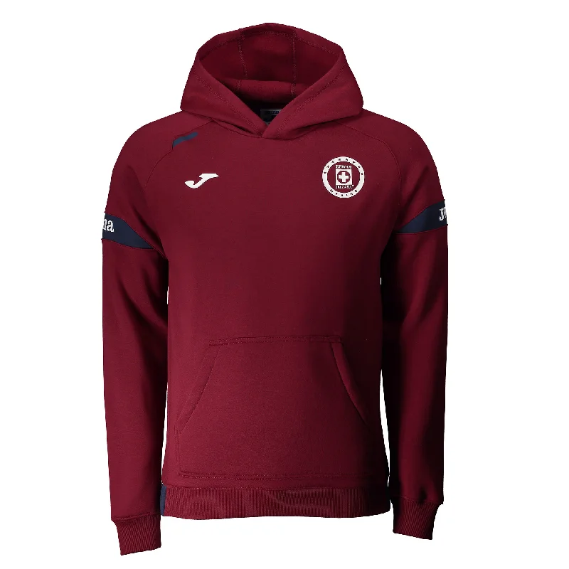 Exquisite Craftsmanship JOMA CRUZ AZUL TRAINING HOODIE- CROSS BLUE/BORDEAUX