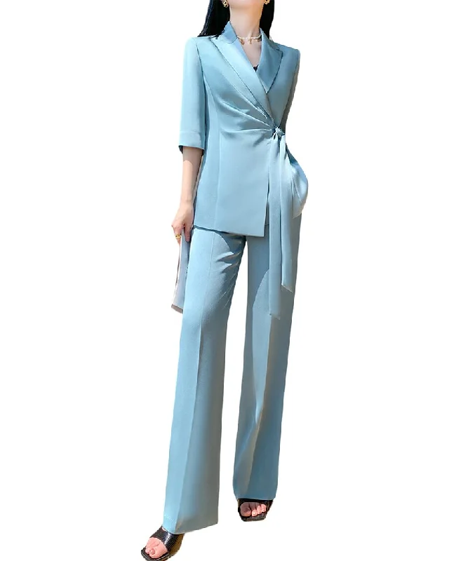 Elegant Design Anette 2pc Blazer & Pant Set