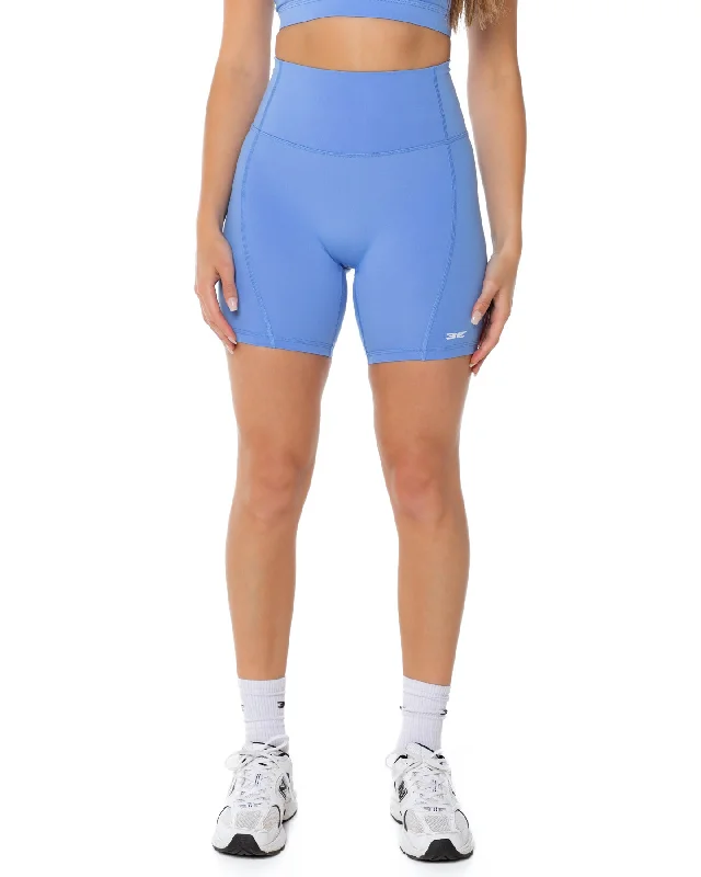 Personalized Wear Curve Shorts - Powder Blue