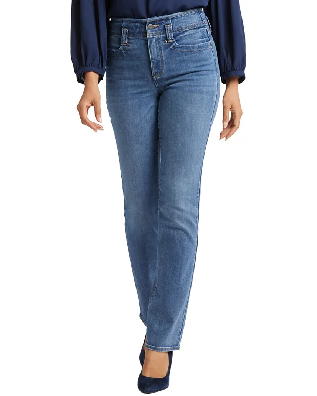 Multifunctional Style NYDJ Marilyn Clear Brook Straight Leg Jean