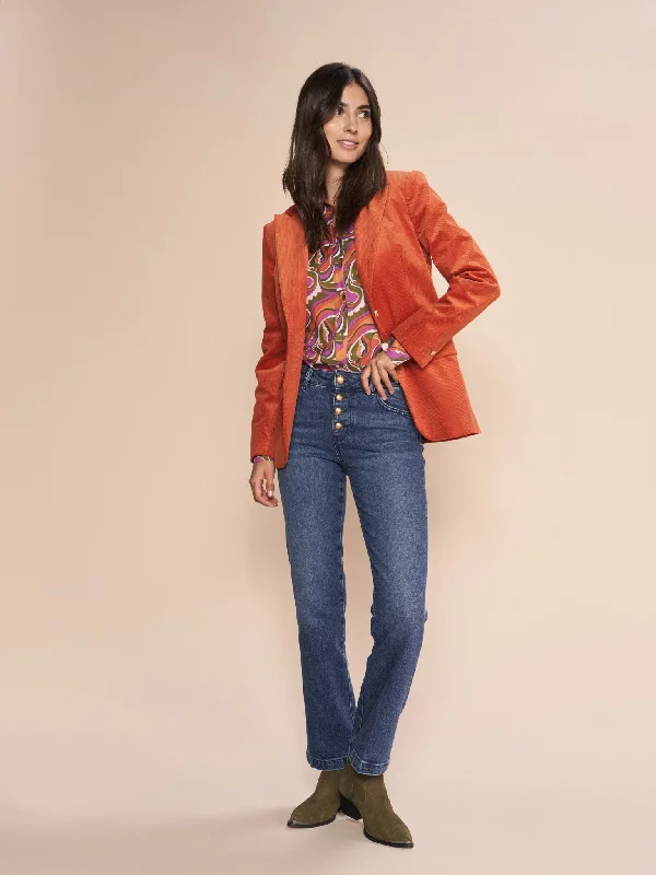 Double-sided Wear MMAshley Button Jeans