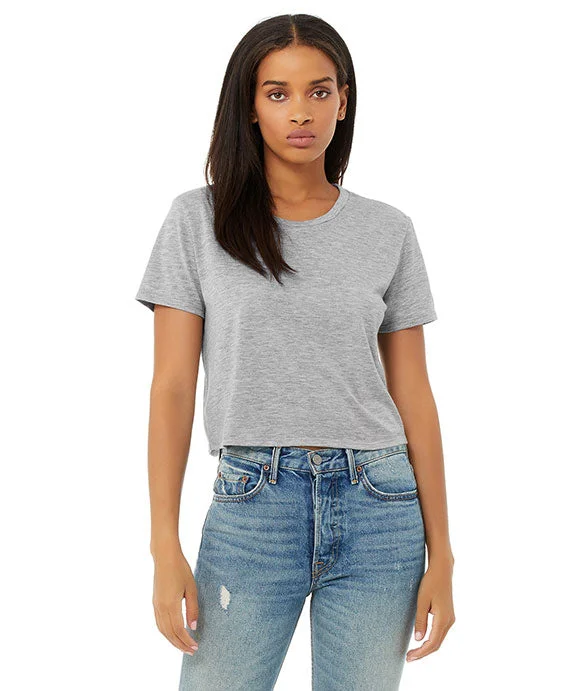 Fashion Style B8882 - Bella + Canvas Ladies Flowy Cropped T-Shirt