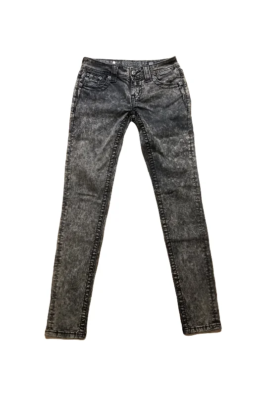 Carefree Smoke Skinny Jeans